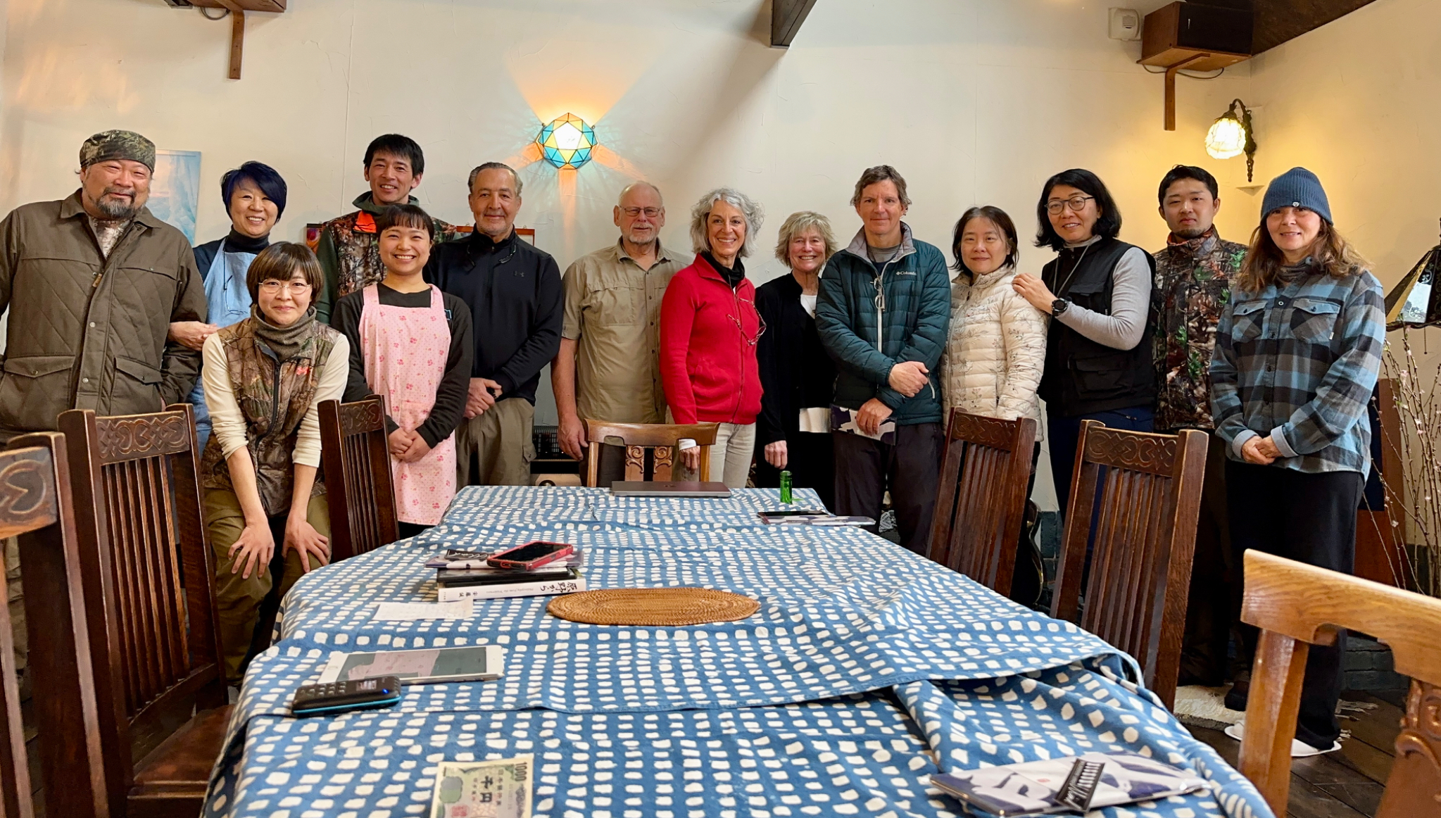 Hickory Wind staff and our workshop group
